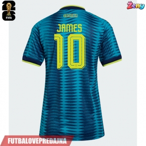 Lacne Ženy Futbalové dres Kolumbia James Rodriguez #10 MS 2026 Krátky Rukáv - Preč
